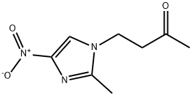 4-(2-METHYL-4-NITRO-1H-IMIDAZOL-1-YL)BUTAN-2-ONE Struktur