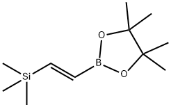 2-(TRIMETHYLSILYL)VINYLBORONIC ACID PINACOL ESTER Struktur