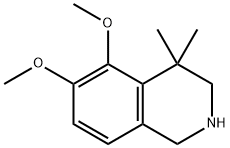 5,6-diMethoxy-4,4-diMethyl-1,2,3,4-tetrahydroisoquinoline Struktur