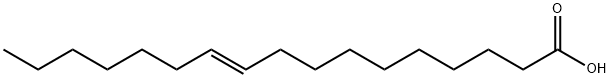 DELTA 10 TRANS HEPTADECENOIC ACID Struktur