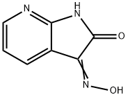 1H-Pyrrolo[2,3-b]pyridine-2,3-dione, 3-oxime Struktur