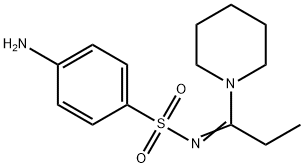 1-(1-(((4-Aminophenyl)sulfonyl)imino)propyl)piperidine Struktur