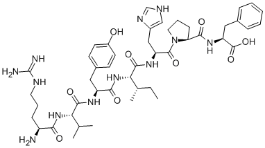 アンギオテンシンIII, ヒト 化學(xué)構(gòu)造式