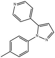 4-(1-p-tolyl-1H-pyrazol-5-yl)pyridine Struktur