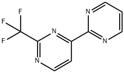 2'-(trifluoroMethyl)-2,4'-bipyriMidine Struktur