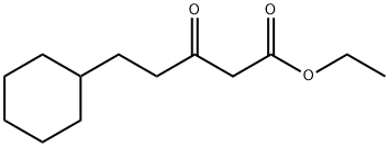 5-CYCLOHEXYL-3-OXO-PENTANOIC ACID ETHYL ESTER Struktur