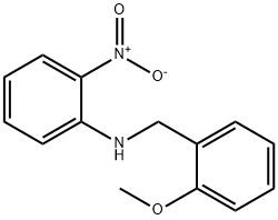 (2-Methoxy-benzyl)-(2-nitro-phenyl)-amine Struktur