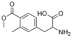 2-AMINO-3-[4-(METHOXYCARBONYL)-3-METHYLPHENYL]PROPANOIC ACID Struktur