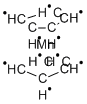 BIS(CYCLOPENTADIENYL)MANGANESE Struktur