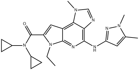 BMS-911543 Struktur