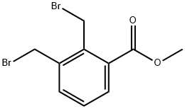 Methyl 2,3-bis(broMoMethyl)benzoate Struktur