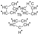 TRIS(CYCLOPENTADIENYL)TERBIUM Struktur