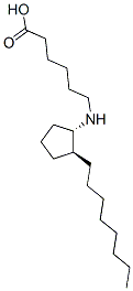 7-azaprostanoic acid Struktur