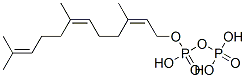 6,7-dihydrofarnesyl pyrophosphate Struktur