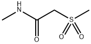 N-Methyl-2-(methylsulfonyl)acetamide Struktur