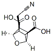 (1S,2S,3R,4R,6S)-6-(cyanomethyl)-7-oxabicyclo[2.2.1]heptane-2,3-dicarb oxylic acid Struktur