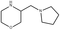 3-Pyrrolidin-1-ylmethyl-morpholine Struktur