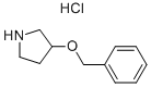 3-(BENZYLOXY)PYRROLIDINE HYDROCHLORIDE Struktur