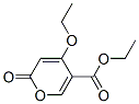 2H-Pyran-5-carboxylicacid,4-ethoxy-2-oxo-,ethylester(9CI) Struktur