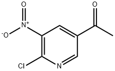 1-(6-CHLORO-5-NITROPYRIDIN-3-YL)ETHANONE Struktur