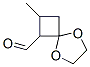 5,8-Dioxaspiro[3.4]octane-1-carboxaldehyde,  2-methyl- Struktur