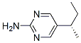 2-Pyrimidinamine, 5-(1-methylpropyl)-, (S)- (9CI) Struktur