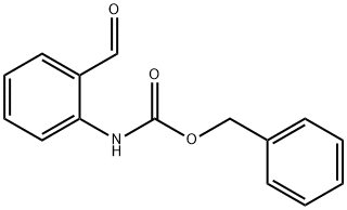 BENZYL 2-FORMYLPHENYLCARBAMATE Struktur