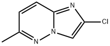 2-CHLORO-6-METHYL-IMIDAZO[1,2-B]PYRIDAZINE Struktur