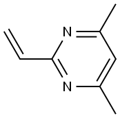 Pyrimidine, 2-ethenyl-4,6-dimethyl- (9CI) Struktur