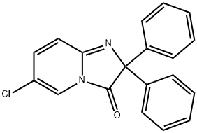 6-Chloro-2,2-diphenyl-2H-imidazo[1,2-a]pyridin-3-one Struktur