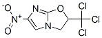 3-nitro-7-(trichloromethyl)-6-oxa-1,4-diazabicyclo[3.3.0]octa-2,4-dien e Struktur