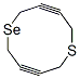 1-thia-6-selenacyclodeca-3,8-diyne Struktur