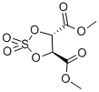 (+)-DIMETHYL 2,3-O-SULFONYL-D-TARTRATE Struktur