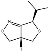 3H,6H-Thieno[3,4-c]isoxazole,3a,4-dihydro-6-(1-methylethyl)-,cis-(9CI) Struktur