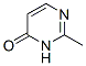 4(3H)-Pyrimidinone, 2-methyl- (9CI) Struktur