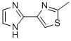 4-(1H-IMIDAZOL-2-YL)-2-METHYL-THIAZOLE Struktur