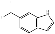 6-(difluoromethyl)indole Struktur