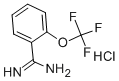 2-(TRIFLUOROMETHOXY)BENZAMIDINE HYDROCHLORIDE Struktur