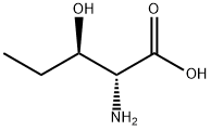 (2R,3R)-2-AMINO-3-HYDROXY-PENTANOIC ACID Struktur