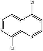 4,8-Dichloro-1,7-naphthyridine Struktur