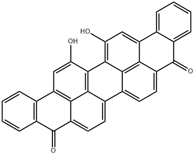 DIHYDROXYDIBENZANTHRONE Structure