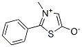 3-Methyl-2-phenylthiazol-3-ium-5-olate Struktur