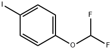 4-(DIFLUOROMETHOXY)IODOBENZENE Struktur