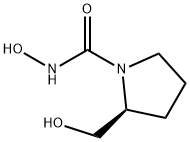 1-Pyrrolidinecarboxamide,N-hydroxy-2-(hydroxymethyl)-,(S)-(9CI) Struktur