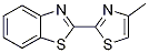 2-(4-Methyl-2-thiazolyl)-Benzothiazole Struktur