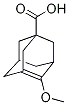 Tricyclo[3.3.1.13,7]dec-3-en-1-carboxylic acid 4-Methoxy-, Methyl ester Struktur