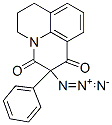 1H,5H-Pyrido[3,2,1-ij]quinolin-1,3(2H)-dione, 2-azido-2-phenyl-6,7-dih ydro- Struktur