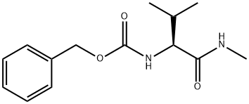 (S)-Benzyl (3-Methyl-1-(MethylaMino)-1-oxobutan-2-yl)carbaMate Struktur