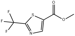 Methyl 2-(trifluoroMethyl)thiazole-5-carboxylate Struktur