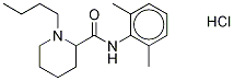 Bupivacaine-d9 Hydrochloride Struktur